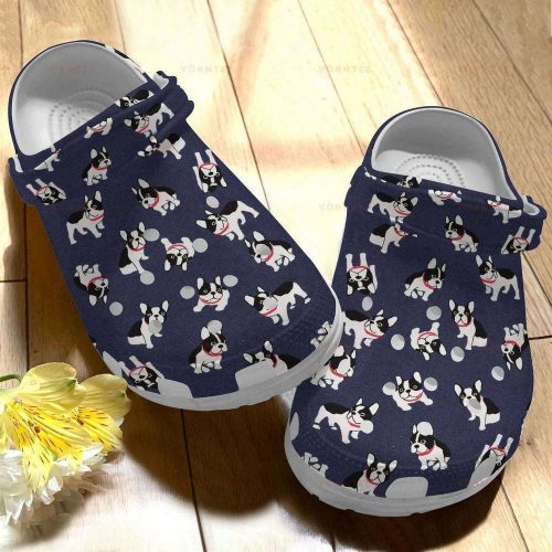 Boston Terrier Lovers Rubber clog Unisex Clogs Shoes