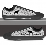 Boston Terrier Low Top Shoes Gift for Men Women