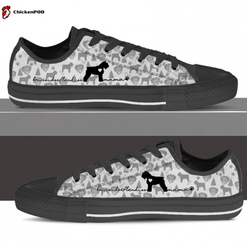 Bouvier des Flandres Dog Low Top Shoes Gift for Men Women Sneaker