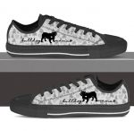 Bulldog Low Top Shoes Gift for Men Women Sneaker