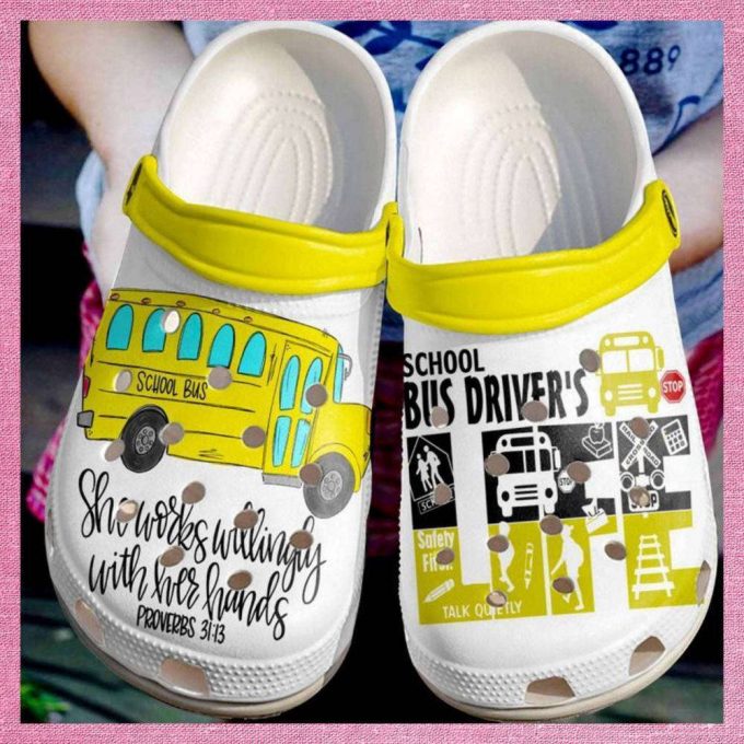 Bus Driver Life Rubber Clog Unisex Clogs Shoes