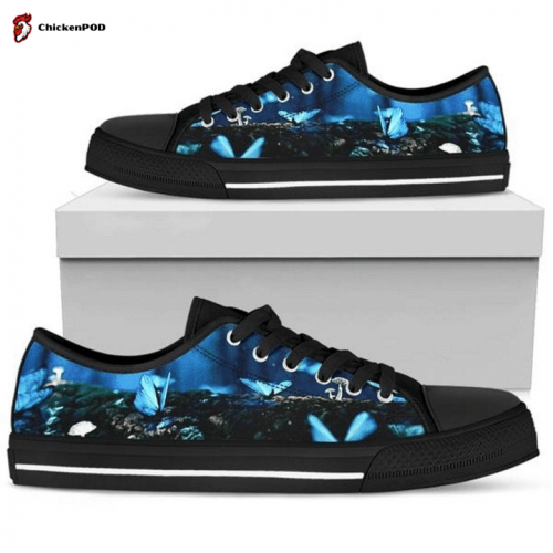 Butterflies Womens Low Top Shoes Gift for Men Women Sneaker