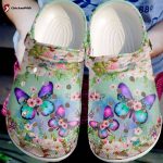 Butterfly Couple Unisex Clogs Clog Shoes