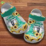 Cake Mixer Machine Sunflowers Baking Lovers Gift Ideal Unisex Clogs Clog Shoes