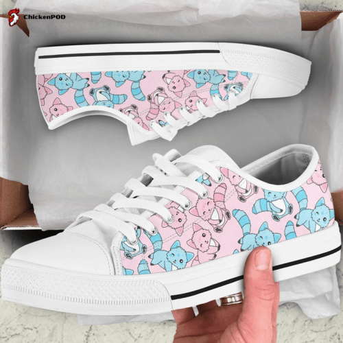 Cute Cat Low Top Shoes Gift for Men Women