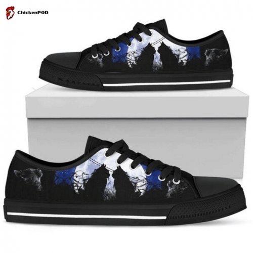 Cat Lover Low Top Shoes Gift for Men Women