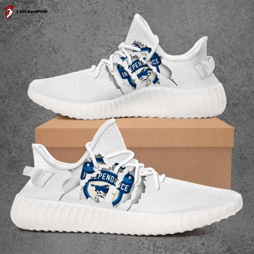 New Hampshire Wildcats NCAA Yeezy Sneaker For Fans