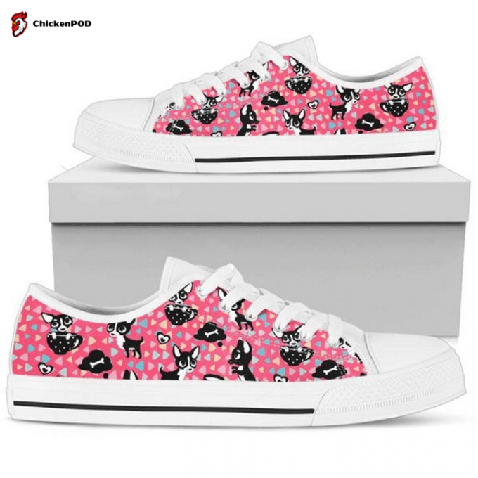 Chihuahua Low Top Shoes Gift For Men Women