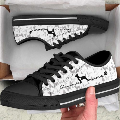 Chiweenie Low Top Shoes Gift for Men Women Sneaker