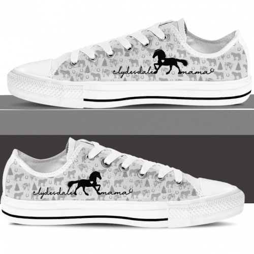 Clydesdale Low Top Shoes Gift for Men Women