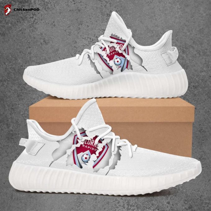 Colorado Rapids Usl Yeezy Sneaker For Fans