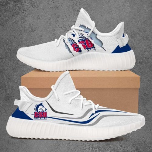 Colorado State Pueblo Thunderwolves NCAA Yeezy Sneaker For Fans