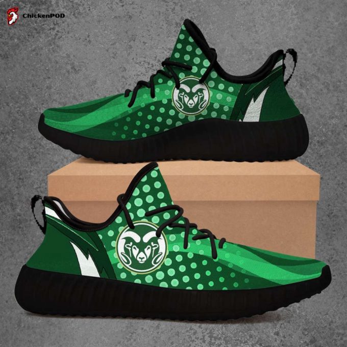 Colorado State Rams Ncaa Yeezy Sneaker For Fans