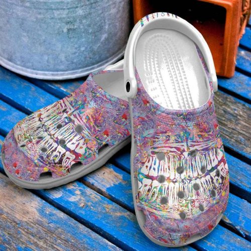 Colorful Dentist Cool Dentist Gift For Lover Rubber clog Unisex Clogs Shoes