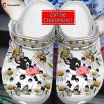 Cow Unisex Clogs Cow Flower Clog Shoes