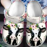 Cow Flower Outdoor Unisex Clogs Clog Shoes