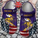 Custom US Flag MVikings New clog Unisex Clogs Shoes