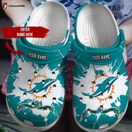 Customized Dolphins Unisex Clogs