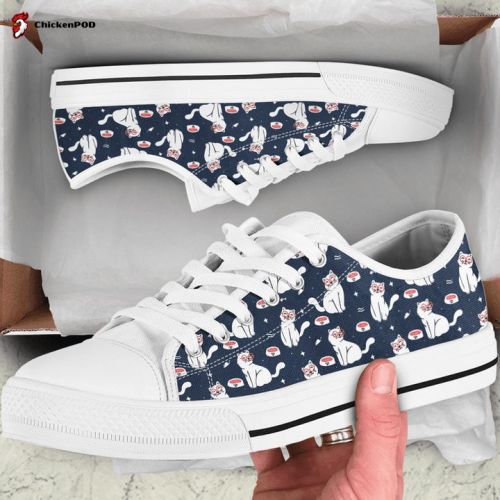 Cute Cactus Hug Me Low Top Shoes Gift for Men Women