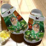 Cute Golden Retriever 5 Gift For Lover Rubber clog Unisex Clogs Shoes