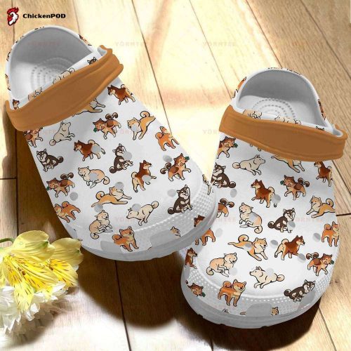 Cute Shiba Inu Gift For Lover Rubber clog Unisex Clogs Shoes