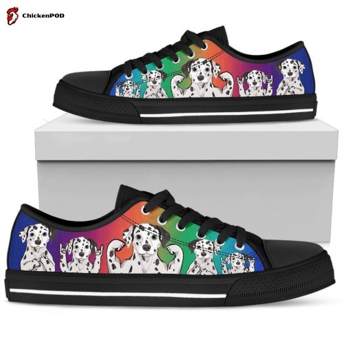 Dalmatian Women’s Low Top Shoes