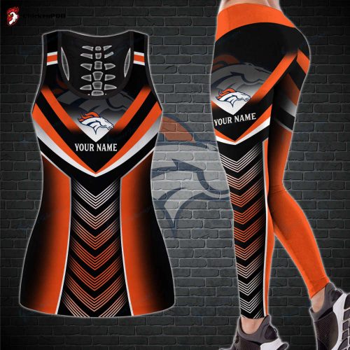 Denver Broncos Personalized Leggings And Tank Top Fan Gifts