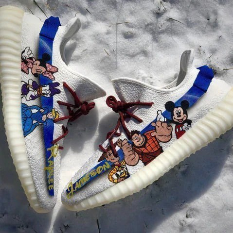 Disney Yeezy Sneaker For Men Women Fans