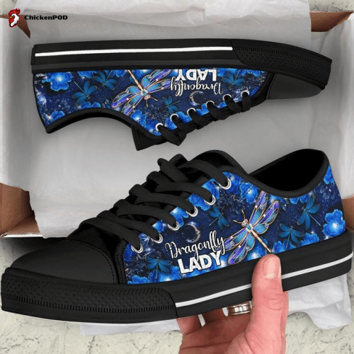 Dragonfly Mystery Low Top Shoes Gift for Men Women