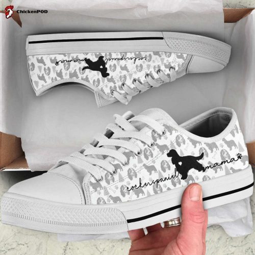 English Cocker Spaniel Low Top Shoes Gift for Men WomenSneaker