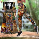 Fan Gifts African Girl Legging & Tank top JJ-ML