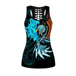 Fan Gifts Amazing Eagle Warrior Polynesian Tattoo Legging & Tank top ML