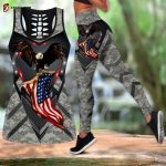 Fan Gifts America Eagle Legging & Tank Top ML TNA