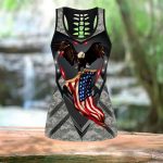 Fan Gifts America Eagle Legging & Tank Top ML TNA