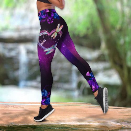 Fan Gifts Beautiful Dragonflies Combo Legging + Tank Top DQB