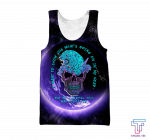 Fan Gifts Blue Jaguar Love Skull and Tattoos tanktop & legging outfit for women QB