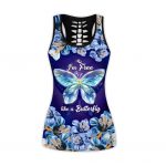 Fan Gifts Butterfly AOP Self Proud Combo Legging + Tank Top