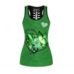 Fan Gifts Green Butterfly Combo Legging + Tanktop