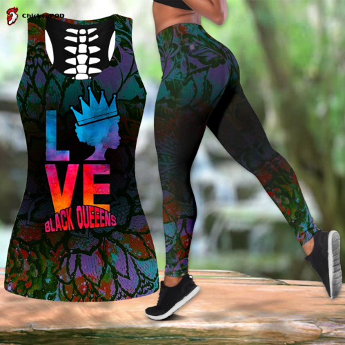 Juneteenth Fan Gifts African Art Combo Legging + Tank Top SN