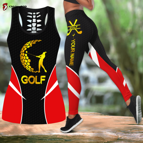 Fan Gifts Personalized Golf Lover Combo Legging Tanktop