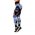 Fan Gifts Premium Hippie D Over Printed Legging & Tank Top