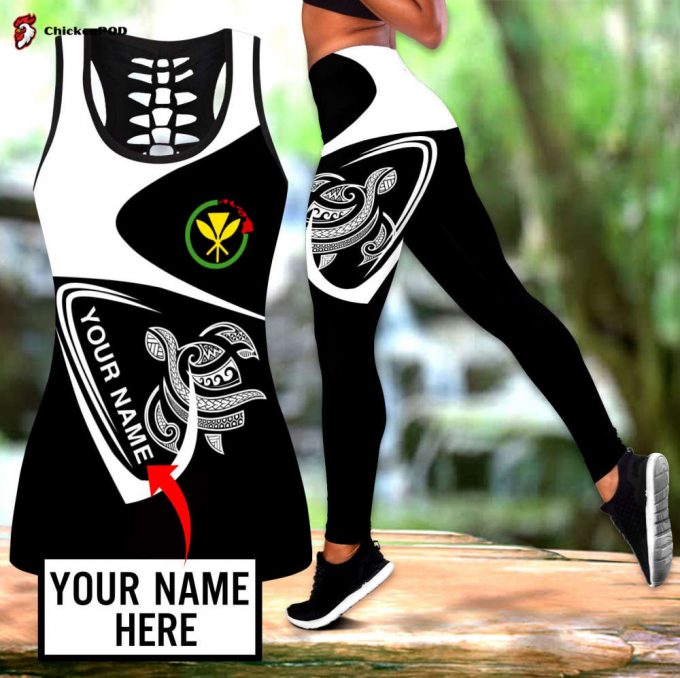 Fan Gifts Premium Legging &Amp;Amp; Tank Top Polynesian Hawaii Custom Name Ml