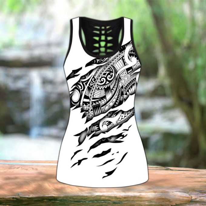 Fan Gifts Proud To Be A Polynesian D Tattoo Legging &Amp; Tank Top-Ml