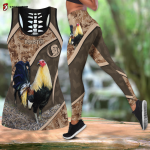 Fan Gifts Rooster Combo Legging + Tank Top MH