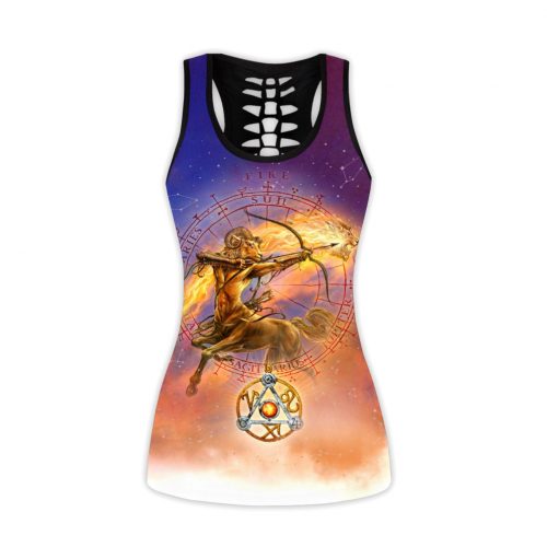 Fan Gifts Sodiac Sign Aries, Leo, and Sagittarius D Combo Tanktop + Leggings