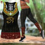 Fan Gifts The Eyes of Horus D Over Printed Legging & Tank top-ML