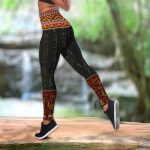 Fan Gifts The Eyes of Horus D Over Printed Legging & Tank top-ML