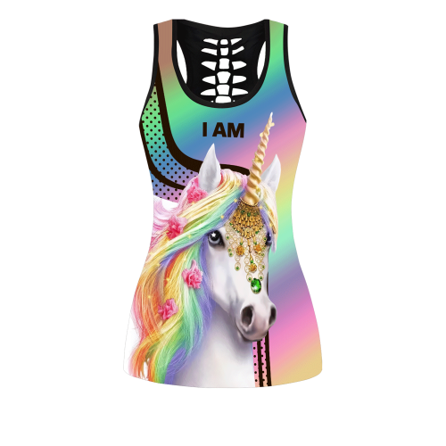 Fan Gifts Unicorn Combo Legging Tanktop DD