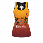 Fan Gifts Waka Waka African Woman Dancing Combo Legging Tanktop