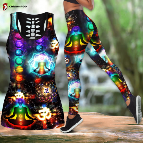 Yoga Namaste Unisex Leggings And Tank Top